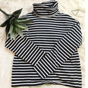 Rivet & Thread Madewell Crop Turtleneck Small